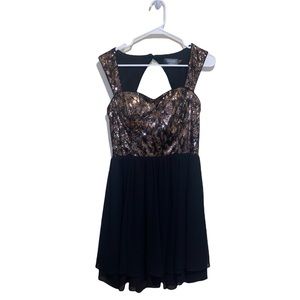 [Guess] Sequin Flowy Dress